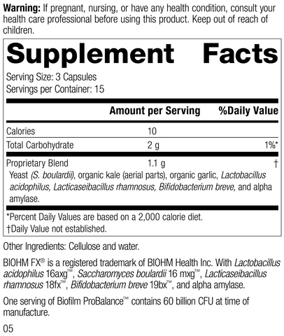 - Biofilm ProBalance™, 45 Capsules