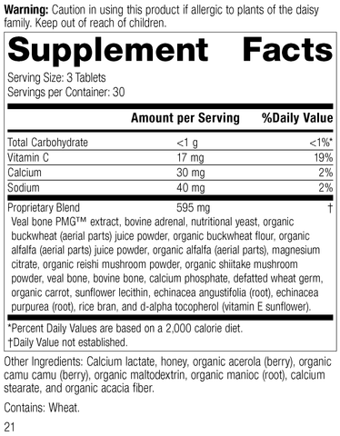 - Cataplex® C, 90 Tablets, Rev 20 Supplement Facts