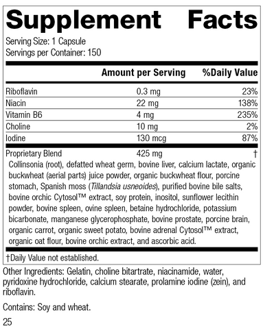- Cholaplex®, 150 Capsules, Rev 24 Supplement Facts