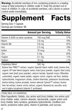Load image into Gallery viewer, Livaplex 5375-15 Supplement Label