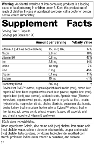 - Livaplex 5375-15 Supplement Label