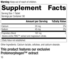 Load image into Gallery viewer, Orchic PMG®, 90 Tablets, Rev 15 Supplement Facts
