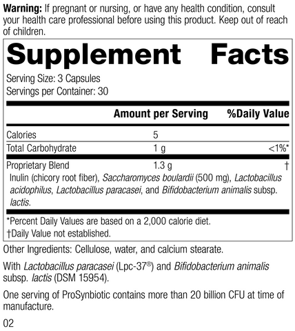 - ProSynbiotic, 90 Capsules