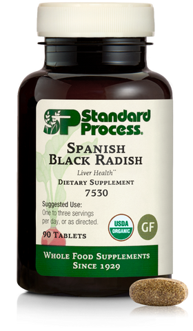 - Spanish Black Radish, 90 Tablets