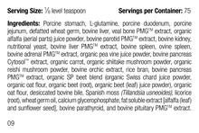 Load image into Gallery viewer, Canine Enteric Support, 30 g, Rev 08 Supplement Facts