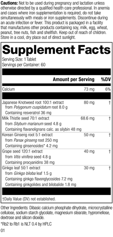 - HerbaVital, Rev 01 Supplement Facts