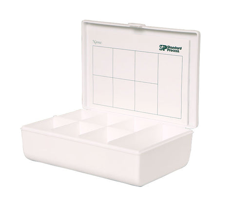 - Supplement Pill Box With Sticky Notes