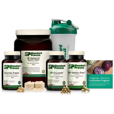  - Purification Product Kit with SP Complete® Dairy Free and Gastro-Fiber®, 1 Kit With SP Complete Dairy Free and Gastro-Fiber