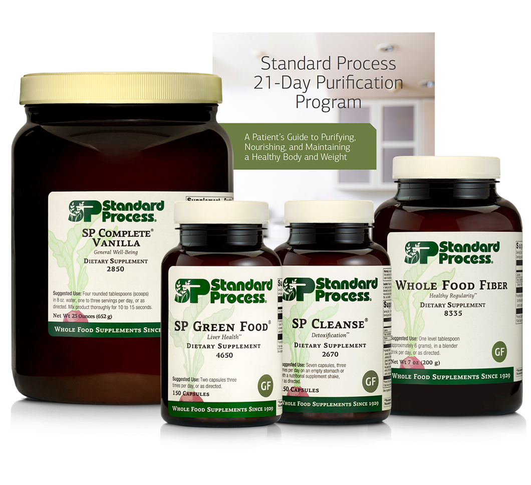 Purification Product Kit with SP Complete® Vanilla and Whole Food Fiber