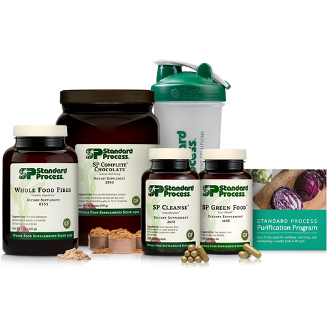  - Purification Product Kit with SP Complete® Chocolate and Whole Food Fiber, 1 Kit With SP Complete Chocolate & Whole Food Fiber