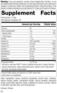 Bone Health Pack, Rev 08 Supplement Facts