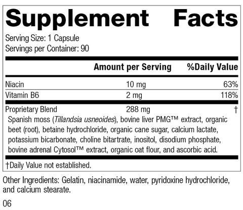  - Betacol®, 90 Capsules, Rev 06 Supplement Facts