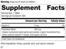 Load image into Gallery viewer, Cyruta® Plus, 360 Tablets, Rev 05 Supplement Facts