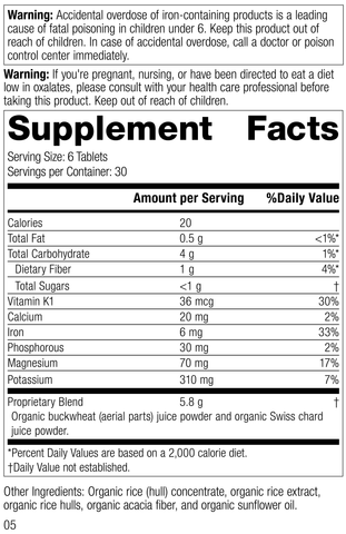  - E-Z Mg™ Tablets, Rev 03 Supplement Facts