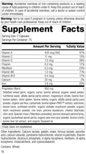 Load image into Gallery viewer, 4030 Catalyn with Iron R18 Supplement Facts