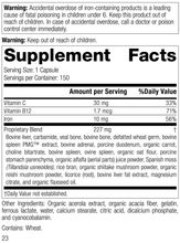 Load image into Gallery viewer, Ferrofood®, 150 Capsules, Rev 23 Supplement Facts