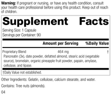Load image into Gallery viewer, 5685 Multizyme R02 Supplement Facts