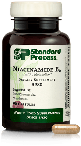  - Niacinamide B6, 90 Capsules