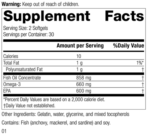  - Olprima™ EPA, 60 Softgels