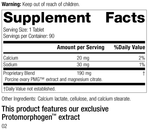  - Ovatrophin P PMG®, 90 Tablets, Rev 01 Supplement Image