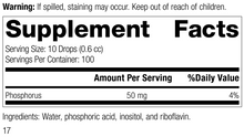 Load image into Gallery viewer, Phosfood® Liquid, Rev 17 Supplement Facts
