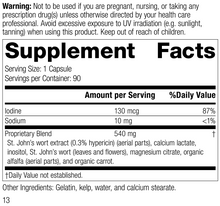 Load image into Gallery viewer, St. John's Wort-IMT™, 90 Capsules, Rev 12 Supplement Facts
