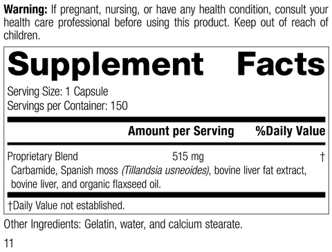  - Super-EFF®, 150 Capsules, Rev 10 Supplement Facts