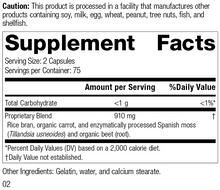 Load image into Gallery viewer, 8445 Zymex R02 Supplement Facts