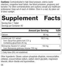 Load image into Gallery viewer, Adrenal Complex, 120 Tablets, Rev 05 Supplement Facts