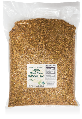  - Organic Buckwheat Groats, 1 - 10lb. Bag