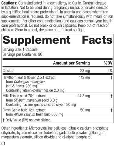  - ChelaCo, 90 Capsules, Rev 01 Supplement Facts