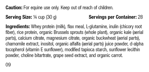  - Equine GI Support, Rev 07 Supplement Facts