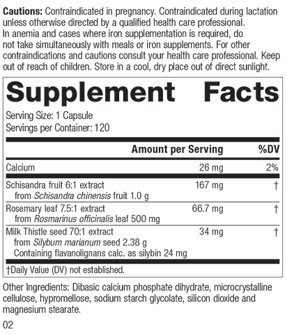  - Rev 01 Supplement Facts