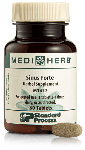  - A bottle of Sinus Forte, 60 tablets.