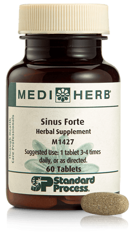  - A bottle of Sinus Forte, 60 tablets.