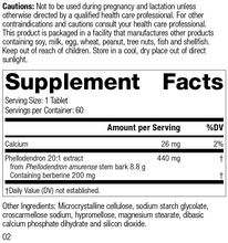 Load image into Gallery viewer, Berberine Active, 60 Tablets, Rev 02 Supplement Facts