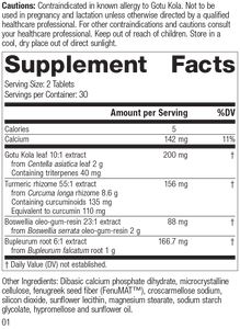 NeuroRegenex Nutrients and Ingredients 