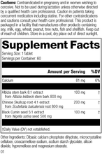 Load image into Gallery viewer, supplement fact label