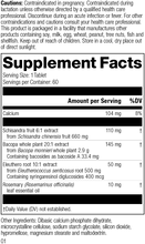 Load image into Gallery viewer, Bacopa Complex, Rev 01 Supplement Facts