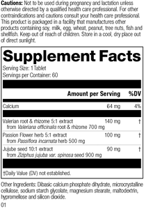 supplement fact label