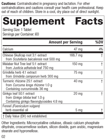  - M1830 PulmaCo Rev 01 Supplement Facts