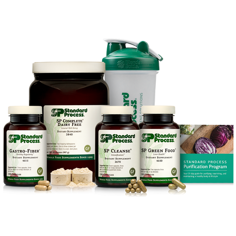  - Purification Product Kit with SP Complete® Dairy Free and Gastro-Fiber®, 1 Kit With SP Complete Dairy Free and Gastro-Fiber