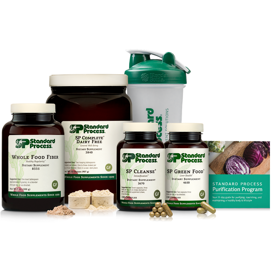 Purification Product Kit with SP Complete® Dairy Free and Whole Food Fiber