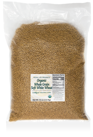  - Soft White Wheat Berries, 1 - 10lb. Bag