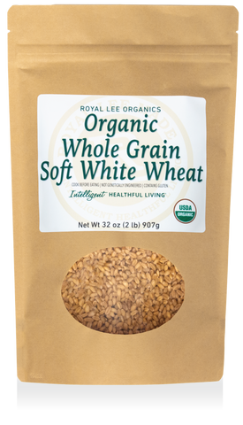  - Soft White Wheat Berries, 2lb kraft bag