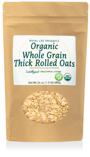 Thick Rolled Oats, 2lb kraft bag