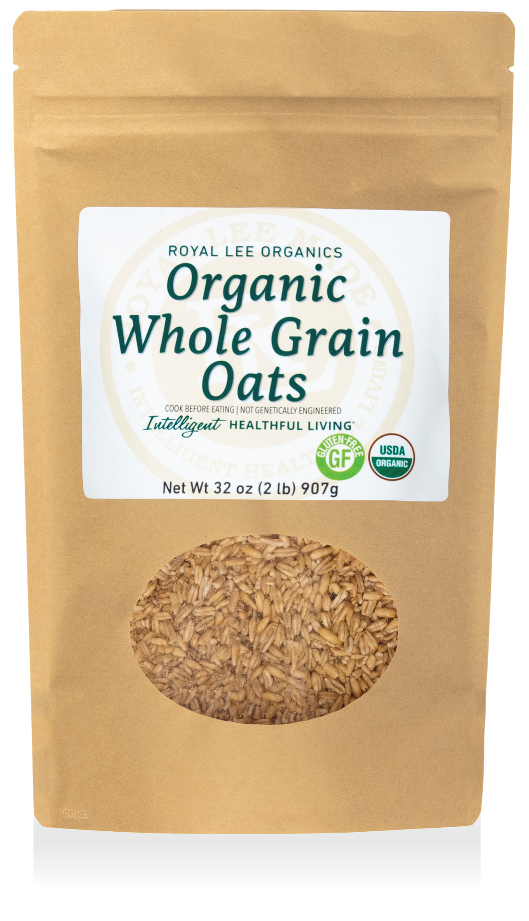 Oat Groats, 2lb kraft bag (Gluten Free)