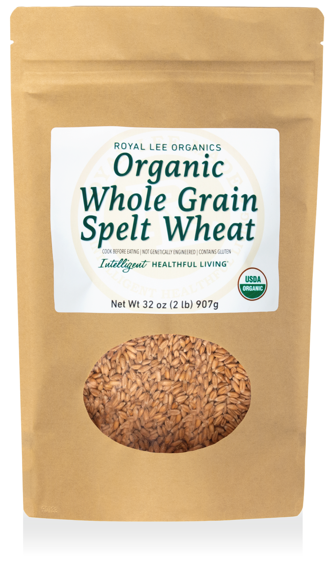 Spelt Berries, 2lb kraft bag