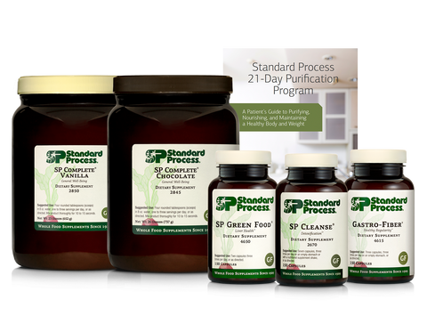  - Purification Product Kit with SP Complete® Chocolate, SP Complete® Vanilla and Whole Food Fiber