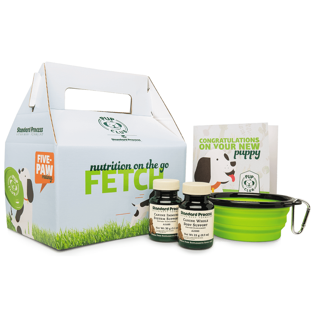 Pup Club Starter Kit With Small Whole Body Support and Immune System Support - Wholefood Guru
